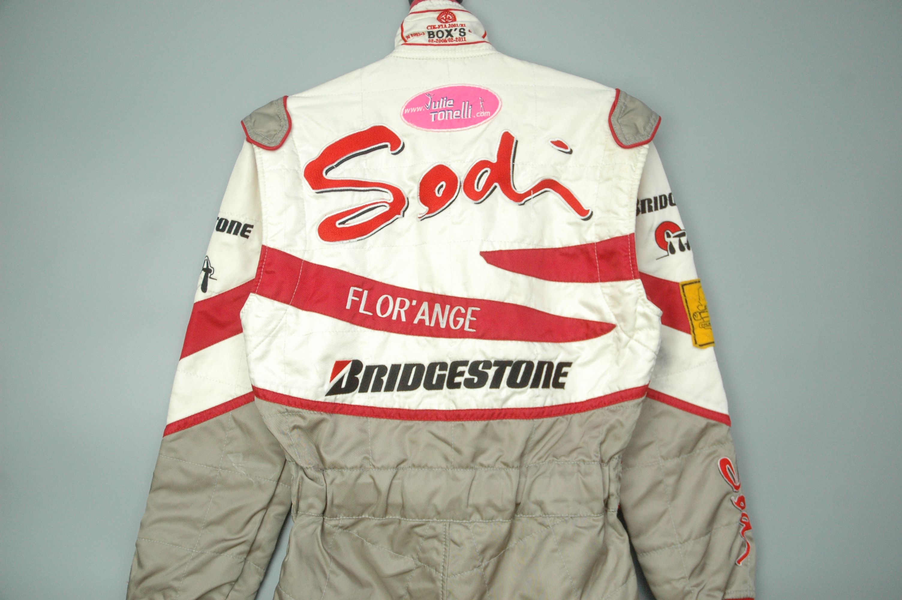 Formula 1 Vintage BOXS Team Bart Racing France Karting Bridgestone Size US 34 / EU 50 - 9 Thumbnail