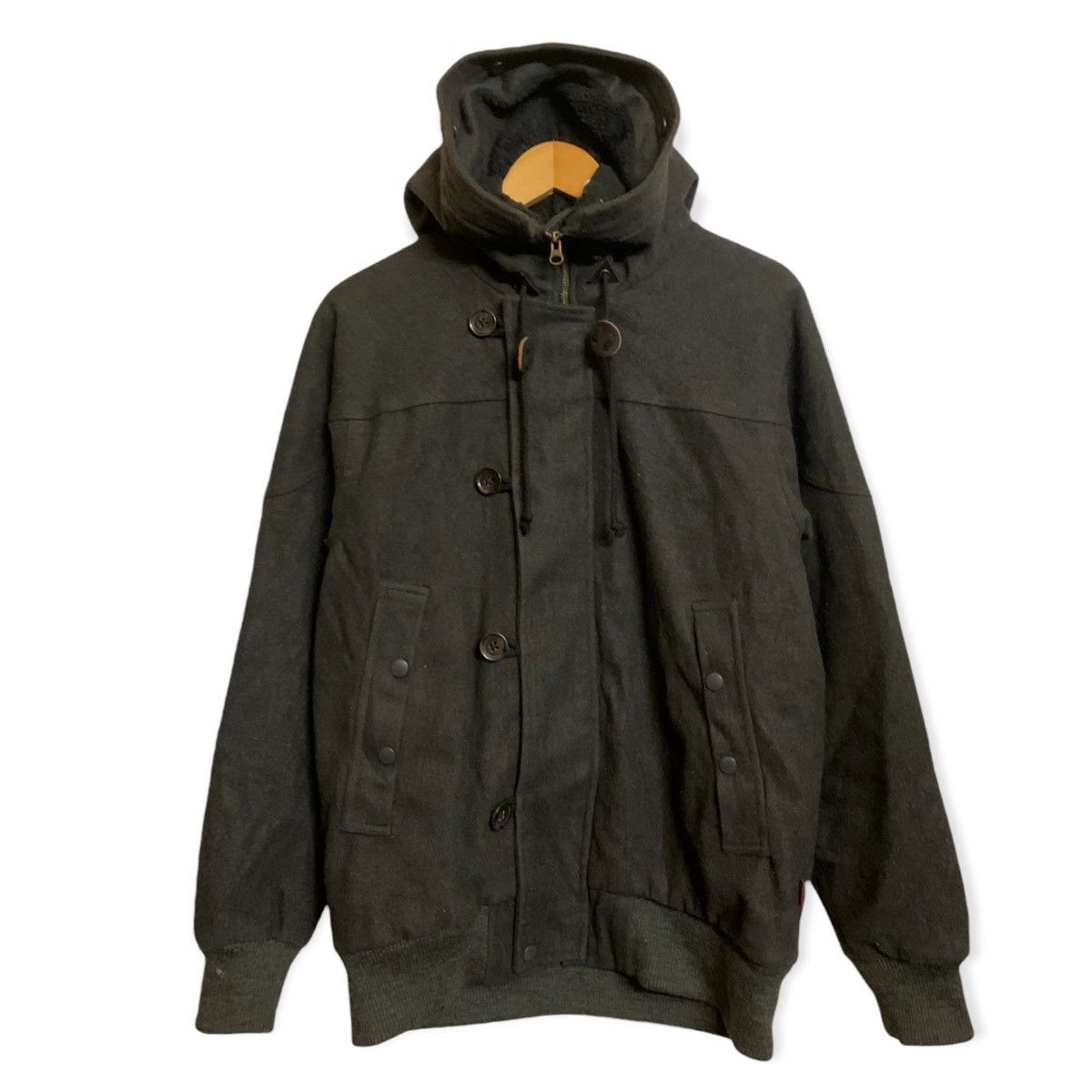 Stussy Stussy Worldwide Wool Quilted Lining Parka Jacket Size US L / EU 52-54 / 3 - 1 Thumbnail