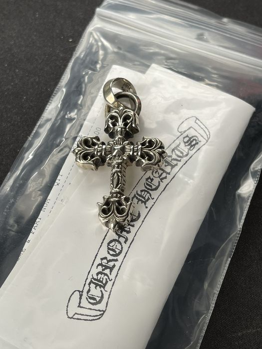 Chrome Hearts CHROME HEARTS FILIGREE CROSS PENDANT CHAIN NECKLACE