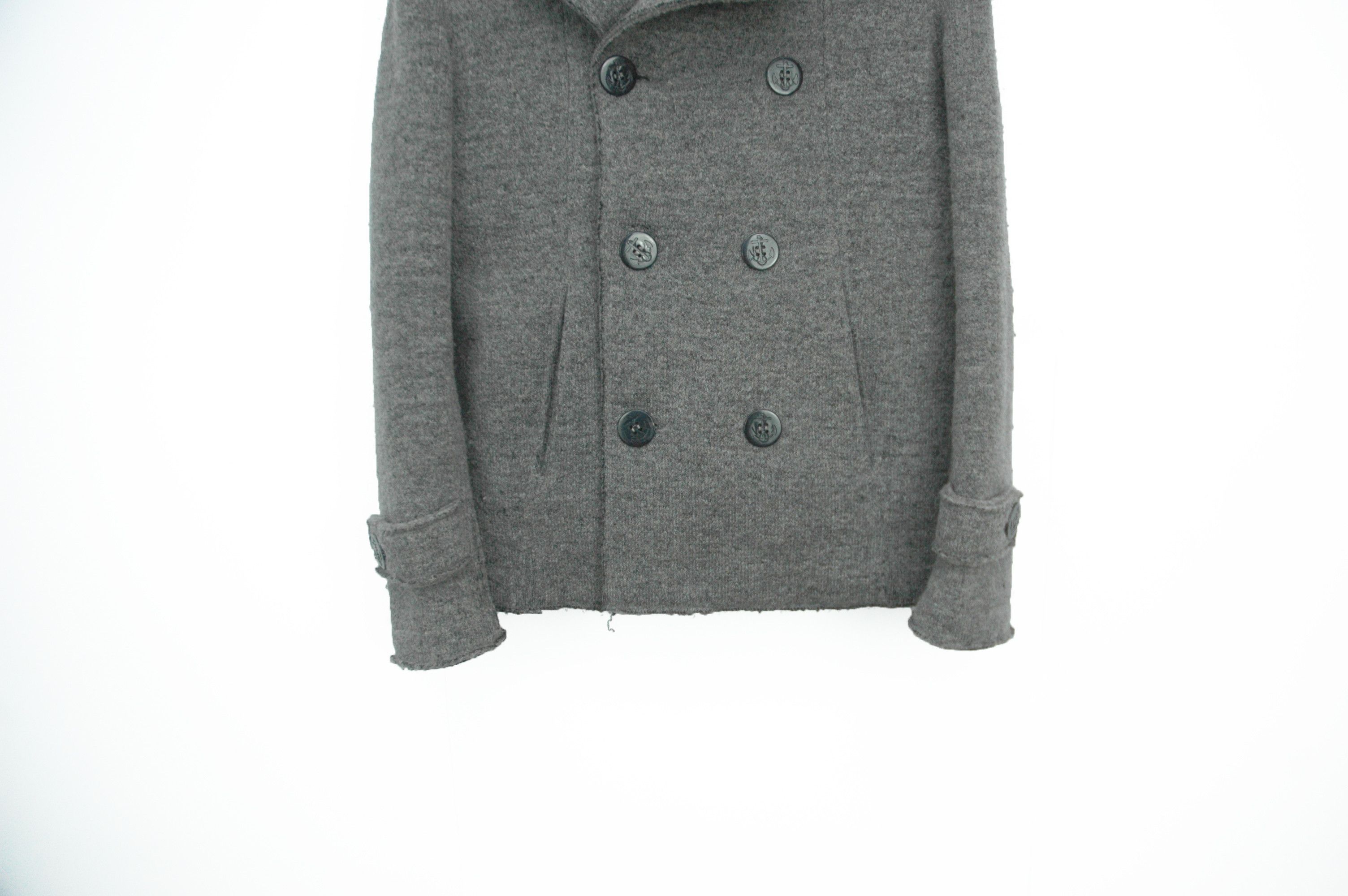 Route des Garden ROUTE DES GARDEN Wool Coat Jacket Made in Italy Size US L / EU 52-54 / 3 - 4 Thumbnail