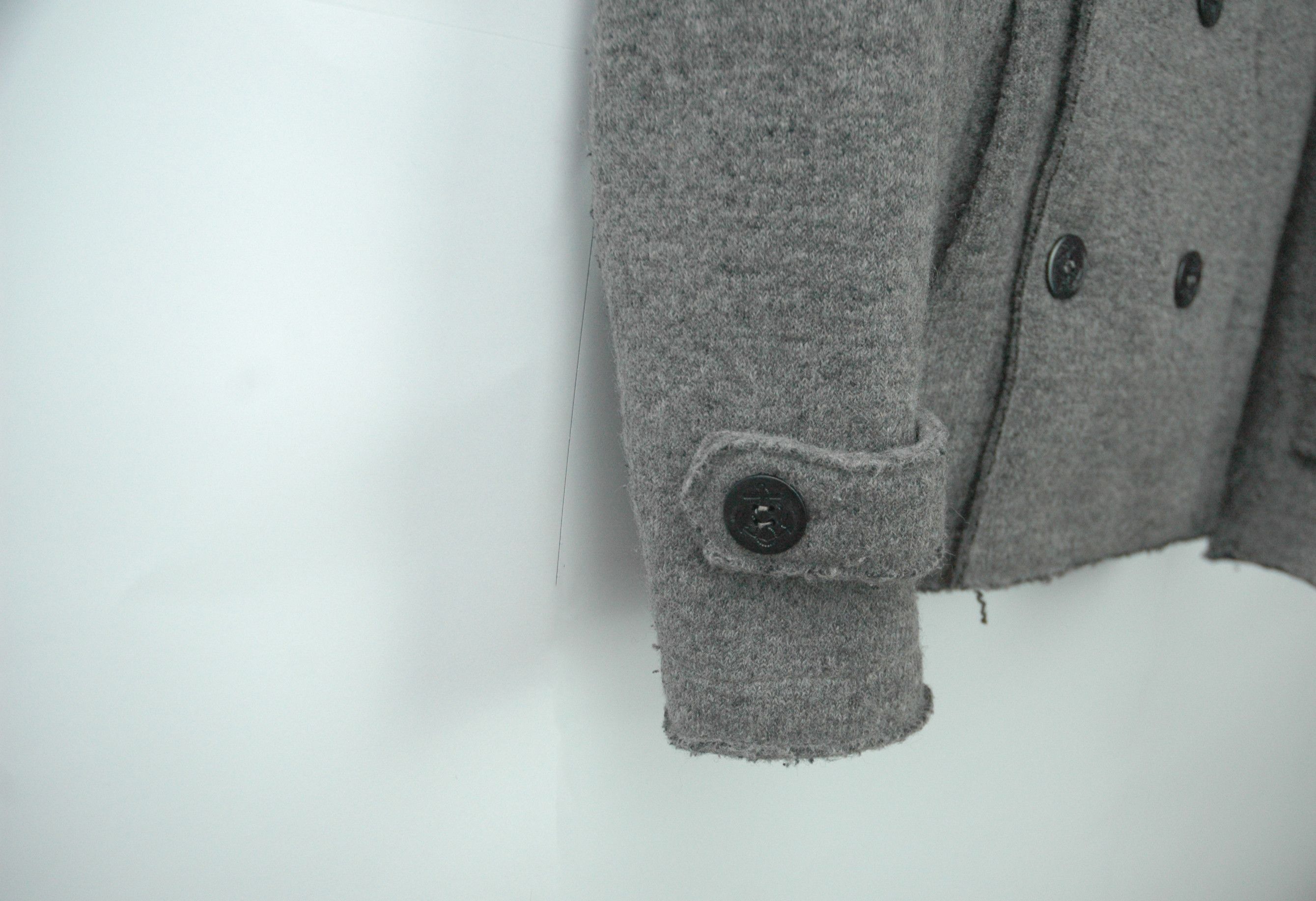 Route des Garden ROUTE DES GARDEN Wool Coat Jacket Made in Italy Size US L / EU 52-54 / 3 - 5 Thumbnail