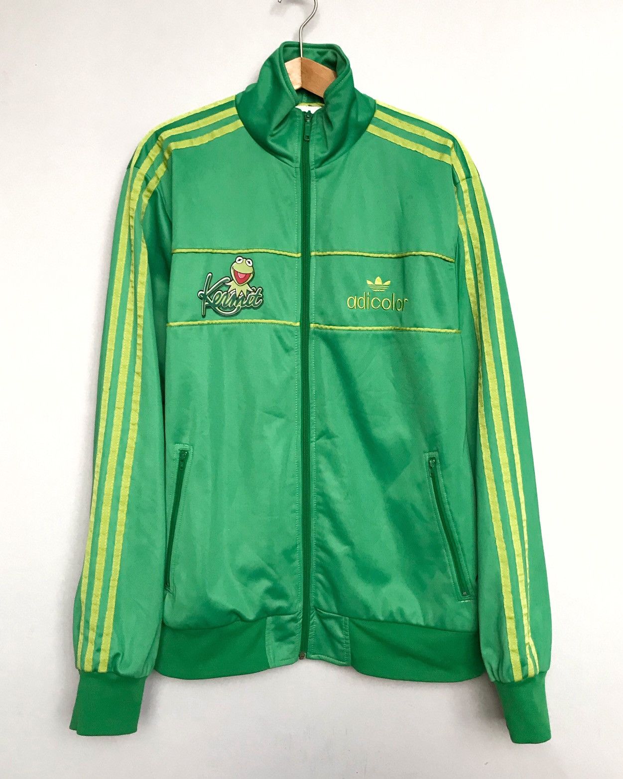 Adidas kermit store the frog jacket