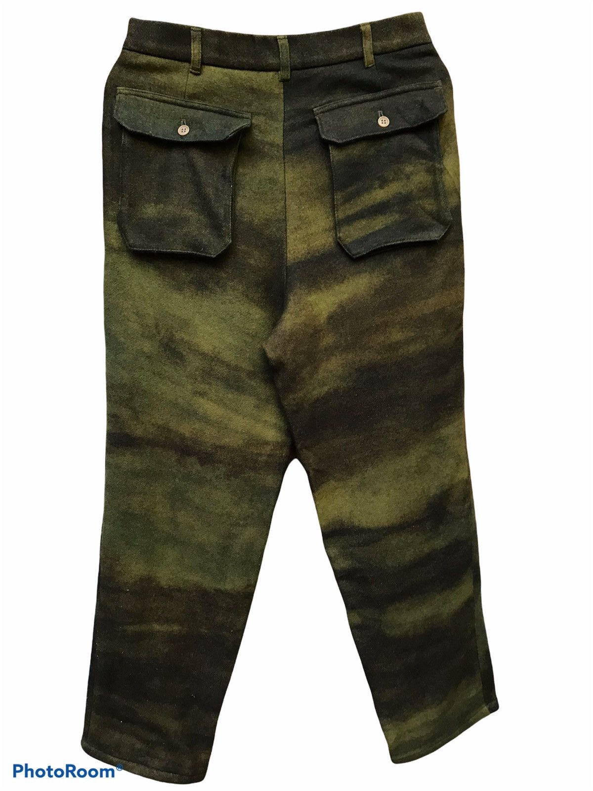 image of Need Gone 2Day !! Needles Acid Wash Wool Pants in Mix, Men's (Size 30)