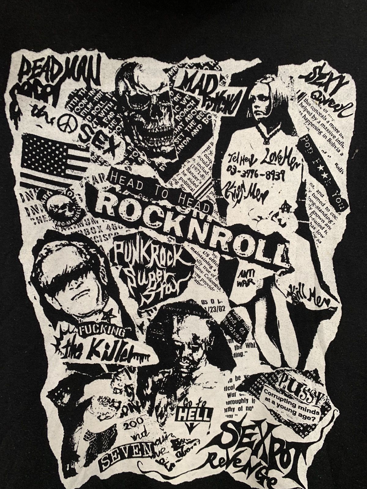 Vintage Sex Pot ReVenge Punk Rock Very Rare Design🔥 Size US S / EU 44-46 / 1 - 9 Thumbnail
