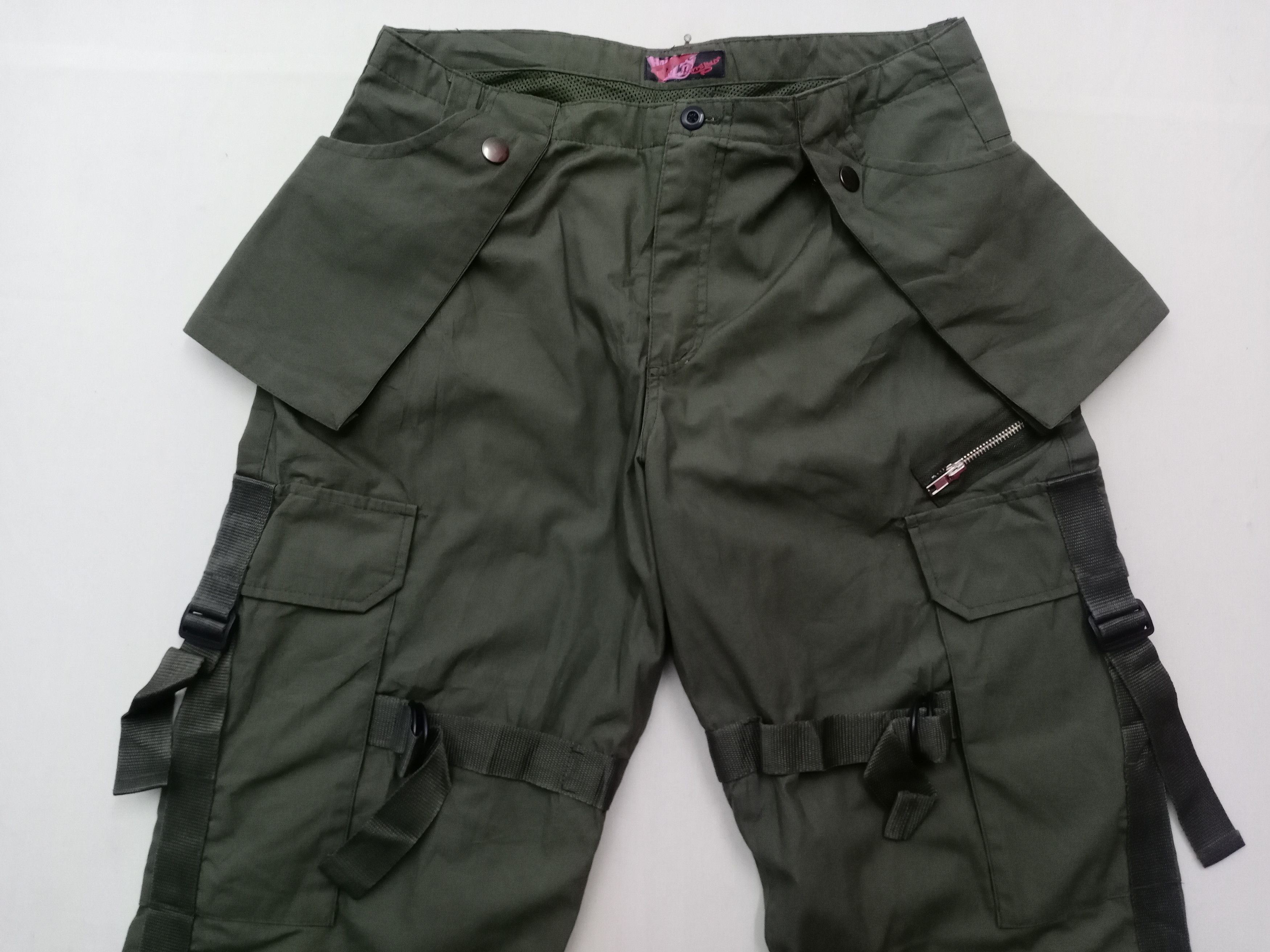 Japanese Brand Rare! Homme Bold Japaneses Tactical Multipocket Cargo Pant Size US 32 / EU 48 - 11 Thumbnail