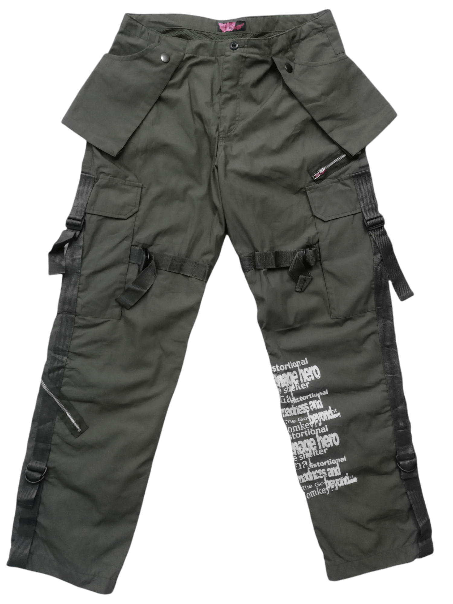 Japanese Brand Rare! Homme Bold Japaneses Tactical Multipocket Cargo Pant Size US 32 / EU 48 - 1 Thumbnail