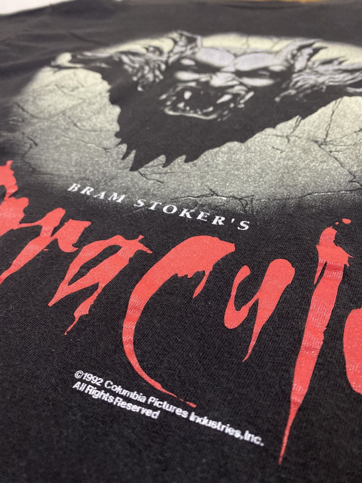 Rap Tees Vintage 1992 BRAM STOKER'S DRACULA movie film t-shirts Size US L / EU 52-54 / 3 - 6 Thumbnail