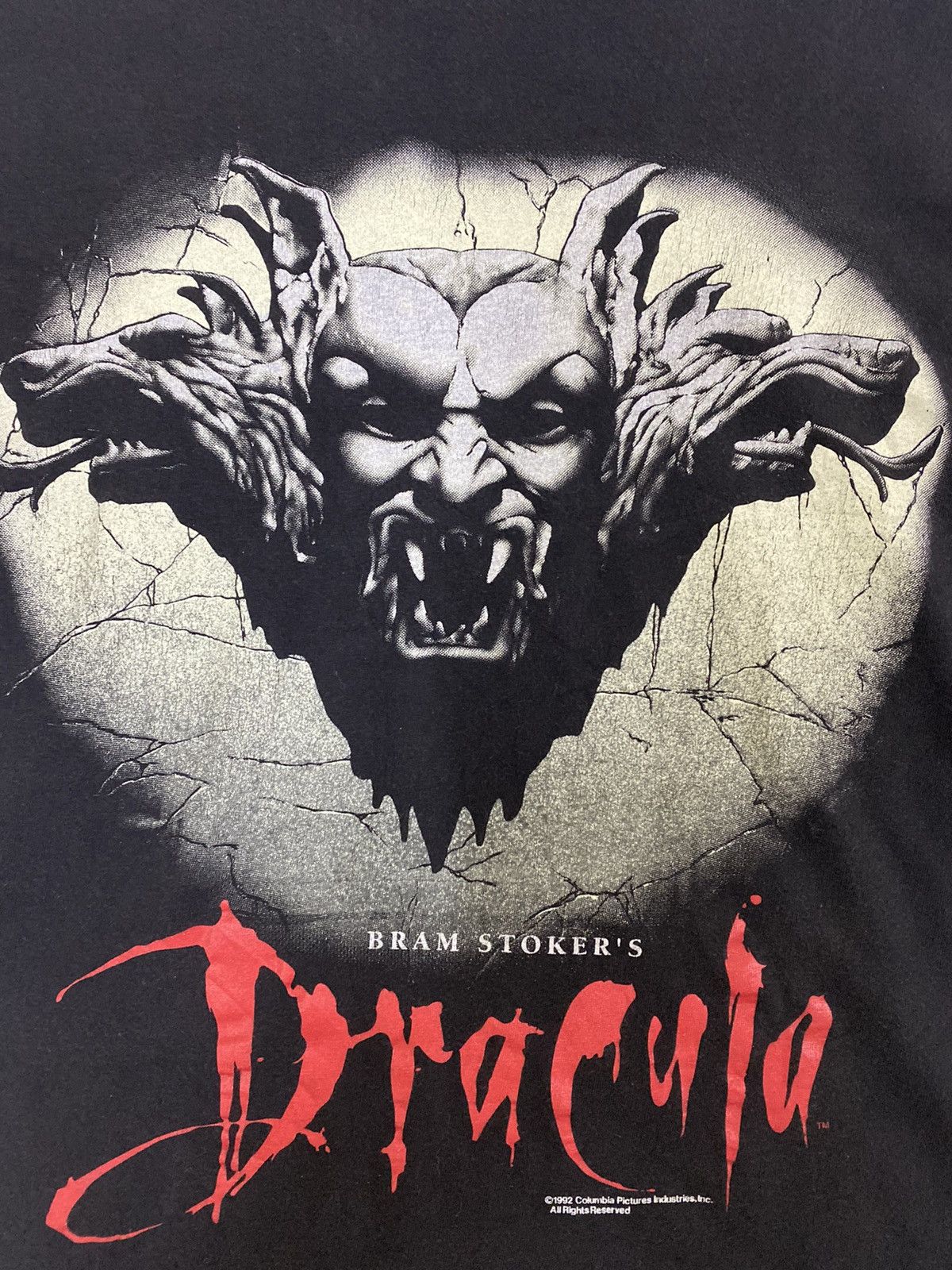 Rap Tees Vintage 1992 BRAM STOKER'S DRACULA movie film t-shirts Size US L / EU 52-54 / 3 - 3 Thumbnail