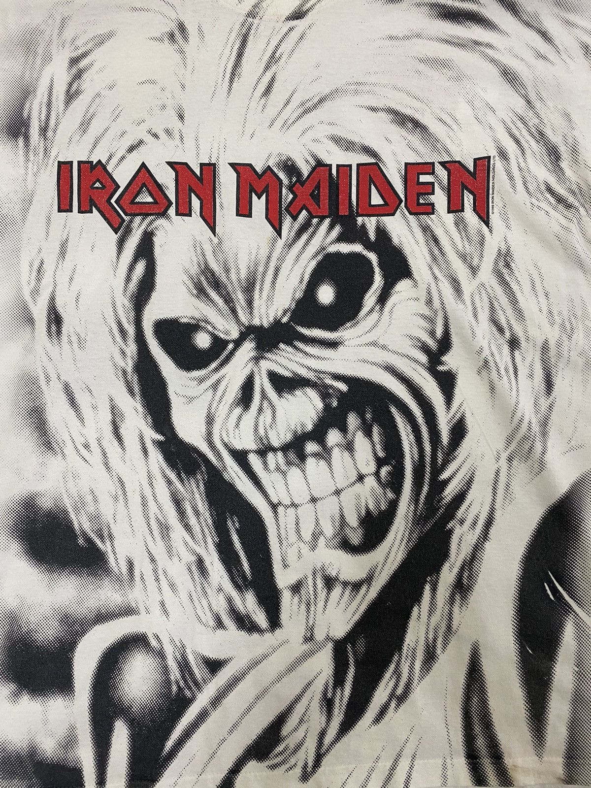 Band Tees vintage 1999 IRON MAIDEN fullprint all over print t-shirts Size US XL / EU 56 / 4 - 3 Thumbnail