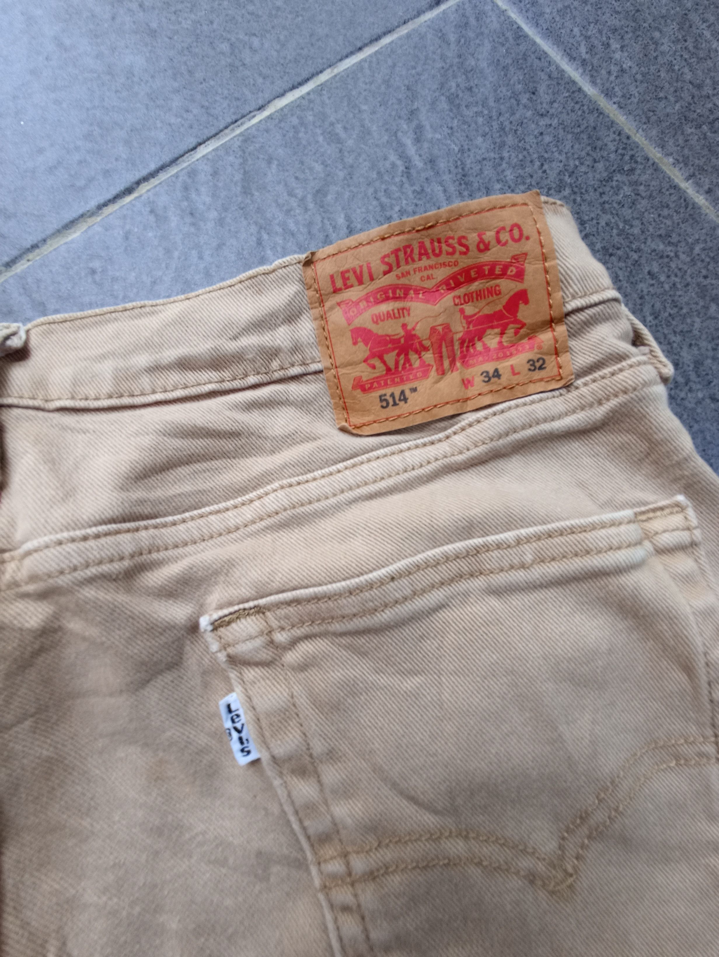 Jean × Levi's × Vintage Vintage Levis 514 White Tabs Jeans - J187 Size US 34 / EU 50 - 10 Thumbnail
