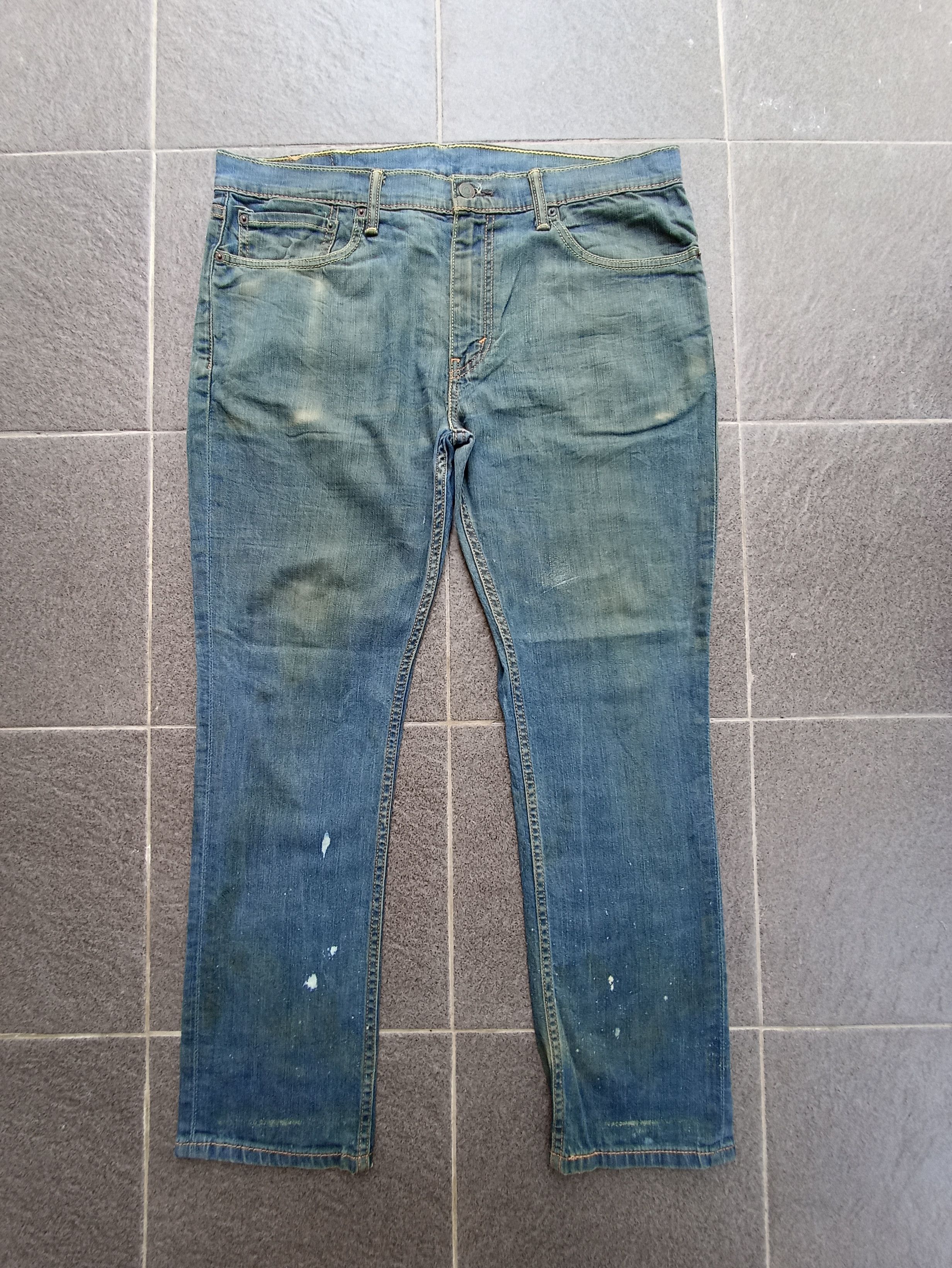 Jean × Levi's × Vintage Vintage Levis 511 Rusty Light Blue Jeans - J190 Size US 37 - 1 Thumbnail