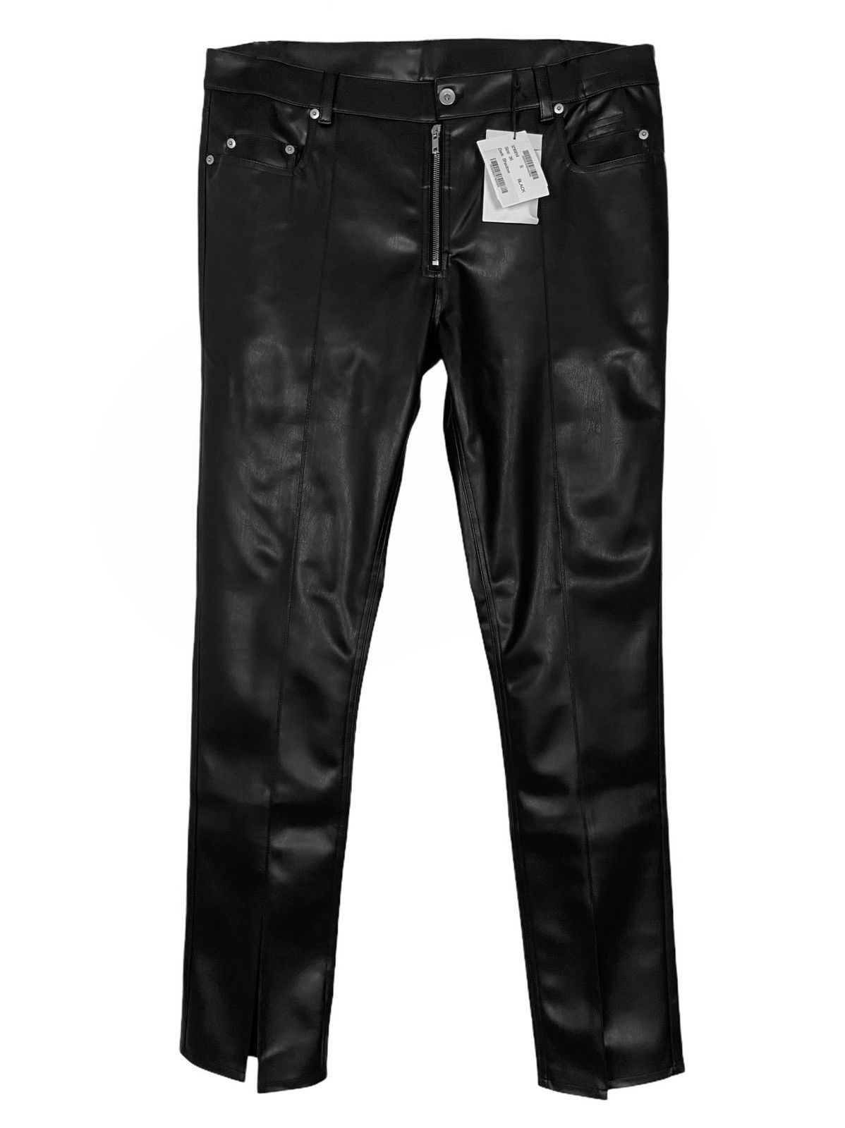 Rick Owens A/W 2020 Leather Tyrone Pants, new & unworn (Vegan, Slit ...