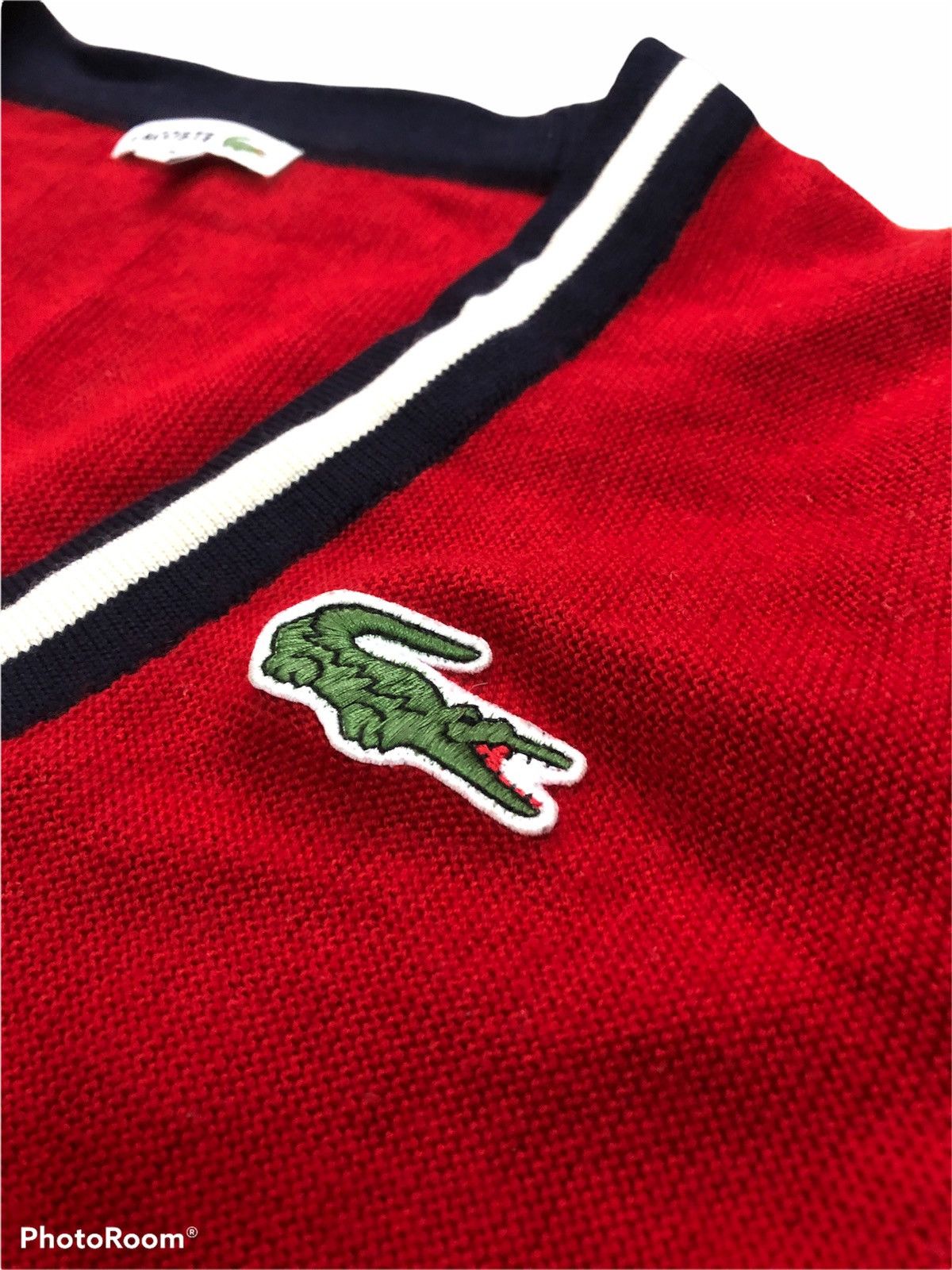 Lacoste LACOSTE Knit Cardigan Size US XS / EU 42 / 0 - 3 Thumbnail