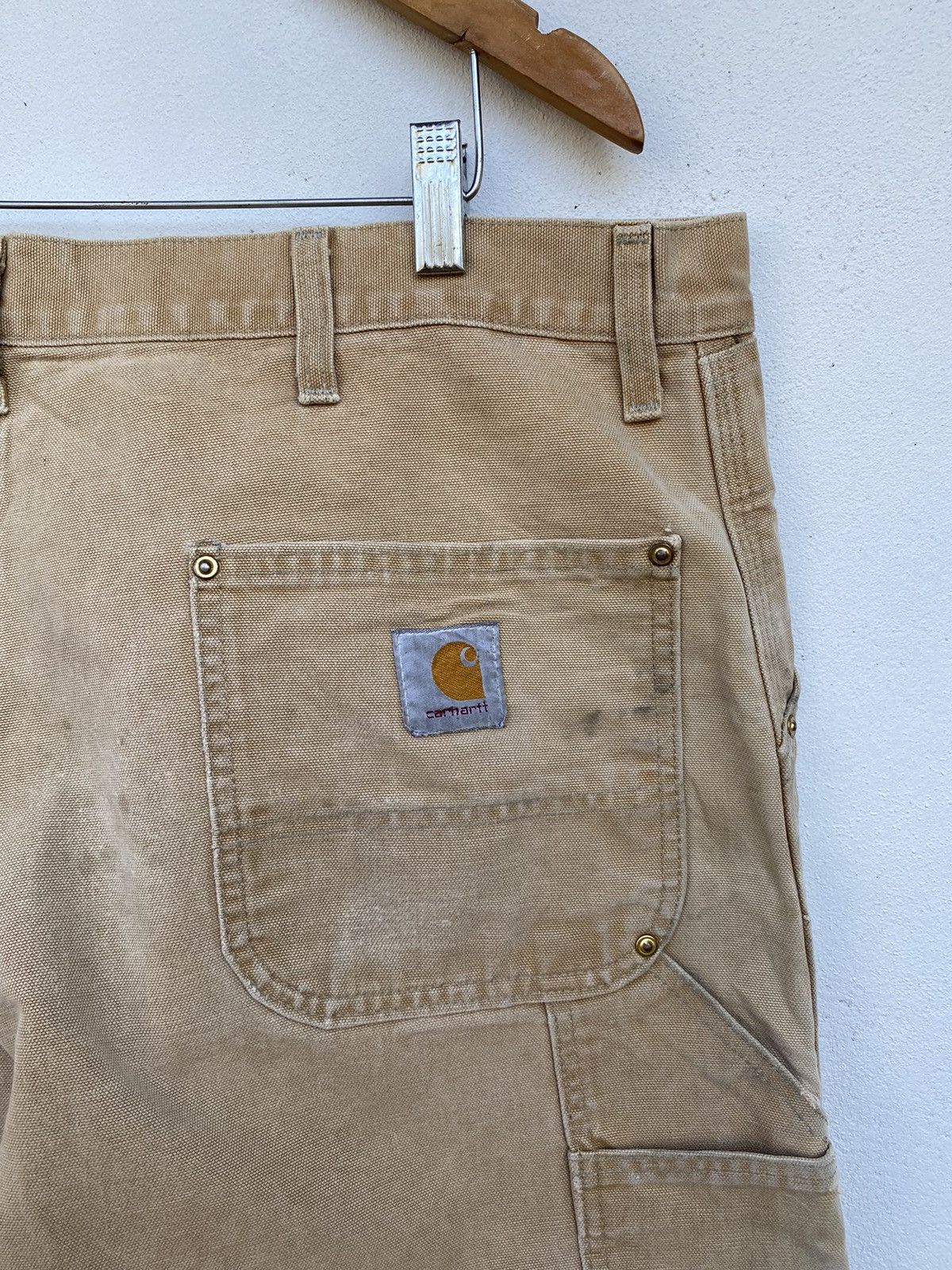 Carhartt Vintage Carhartt Double knee canvas cargo size 40 Size US 40 / EU 56 - 12 Thumbnail