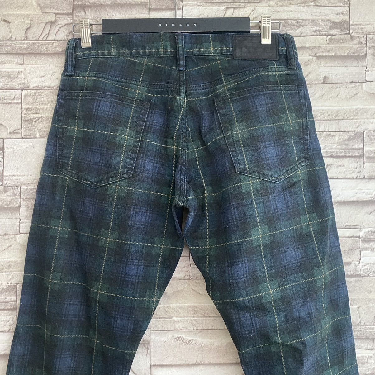 Polo Ralph Lauren Vintage Polo Ralph Lauren Jeans Sullivan slim Plaid 31x33 Size US 31 - 9 Thumbnail