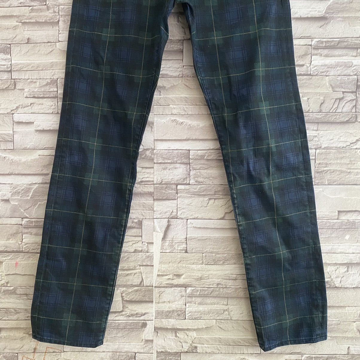 Polo Ralph Lauren Vintage Polo Ralph Lauren Jeans Sullivan slim Plaid 31x33 Size US 31 - 5 Thumbnail