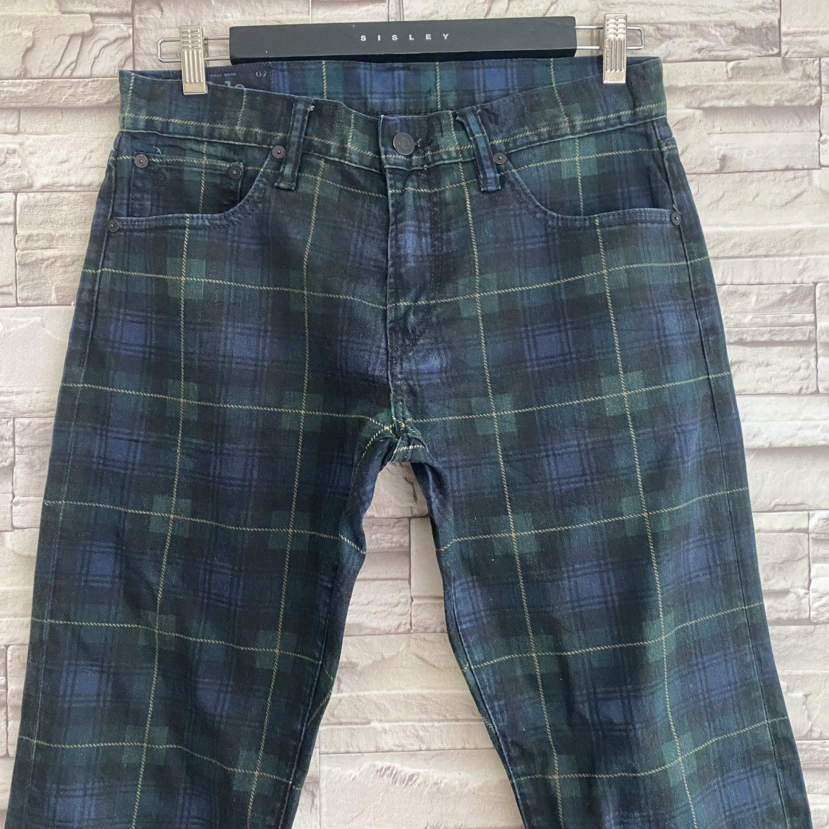 Polo Ralph Lauren Vintage Polo Ralph Lauren Jeans Sullivan slim Plaid 31x33 Size US 31 - 4 Thumbnail