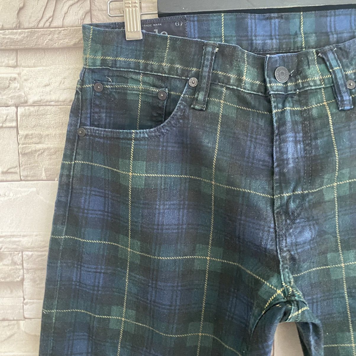 Polo Ralph Lauren Vintage Polo Ralph Lauren Jeans Sullivan slim Plaid 31x33 Size US 31 - 6 Thumbnail