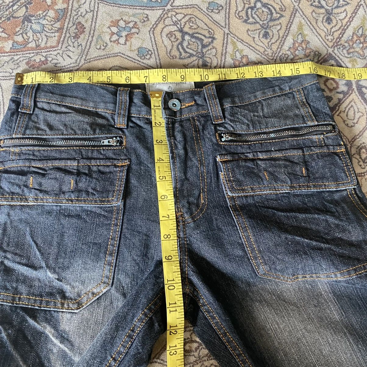 Japanese Brand Japanese Brand 2PLUS ALPHA Denim Bush Pants 6pocket Size US 32 / EU 48 - 16 Thumbnail