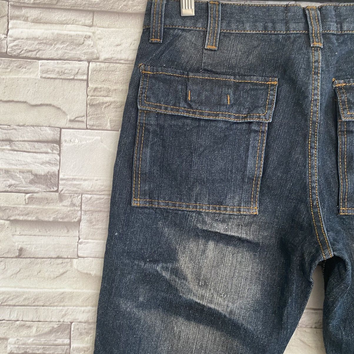 Japanese Brand Japanese Brand 2PLUS ALPHA Denim Bush Pants 6pocket Size US 32 / EU 48 - 12 Thumbnail