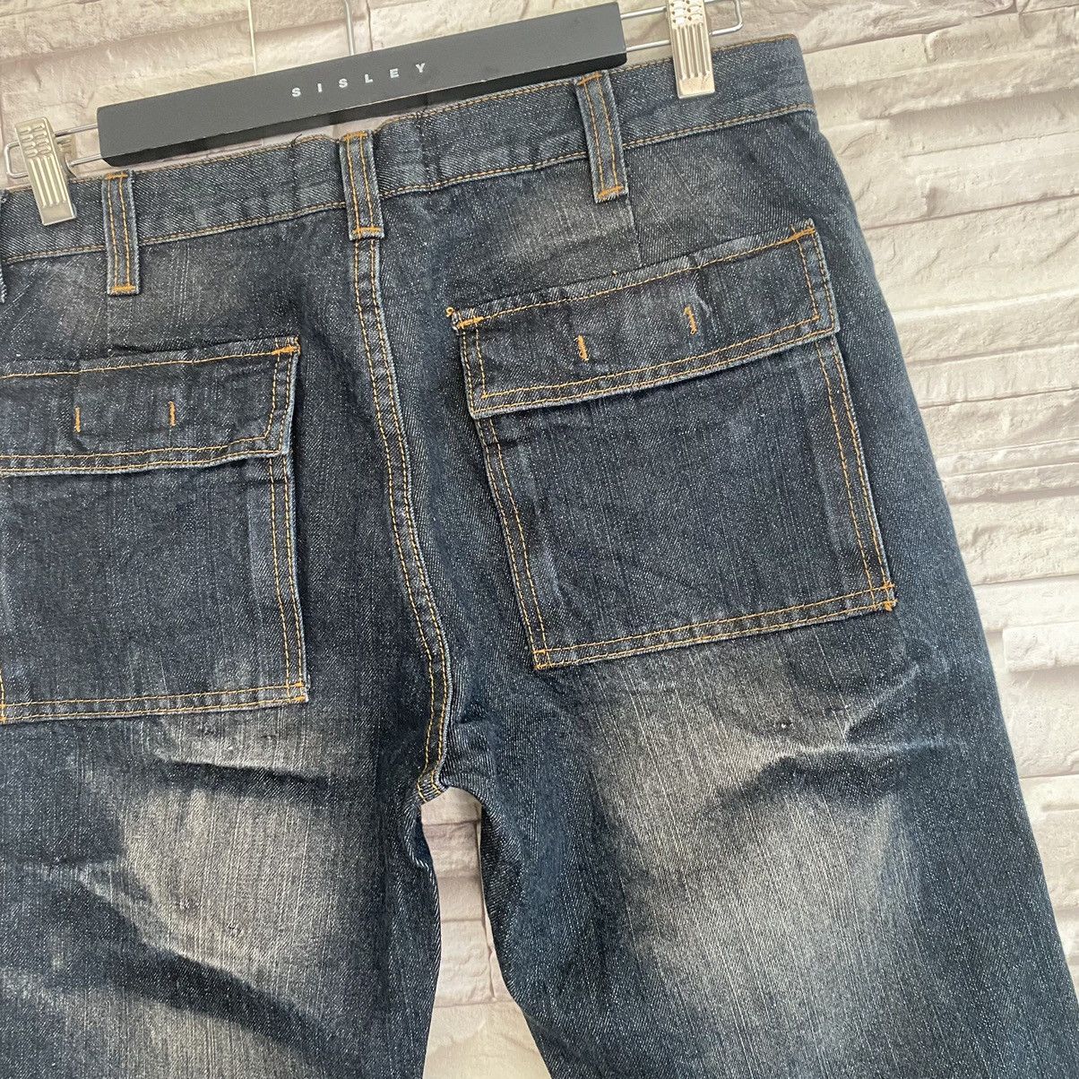 Japanese Brand Japanese Brand 2PLUS ALPHA Denim Bush Pants 6pocket Size US 32 / EU 48 - 13 Thumbnail