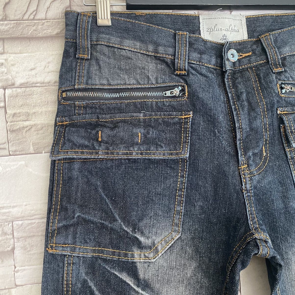 Japanese Brand Japanese Brand 2PLUS ALPHA Denim Bush Pants 6pocket Size US 32 / EU 48 - 6 Thumbnail