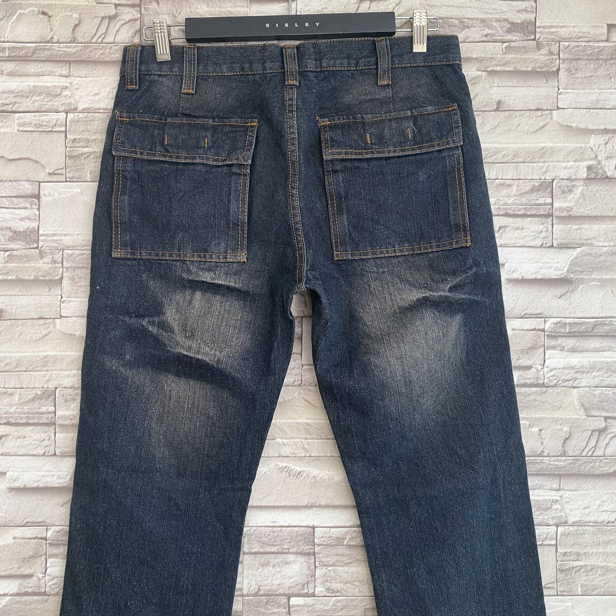 Japanese Brand Japanese Brand 2PLUS ALPHA Denim Bush Pants 6pocket Size US 32 / EU 48 - 10 Thumbnail