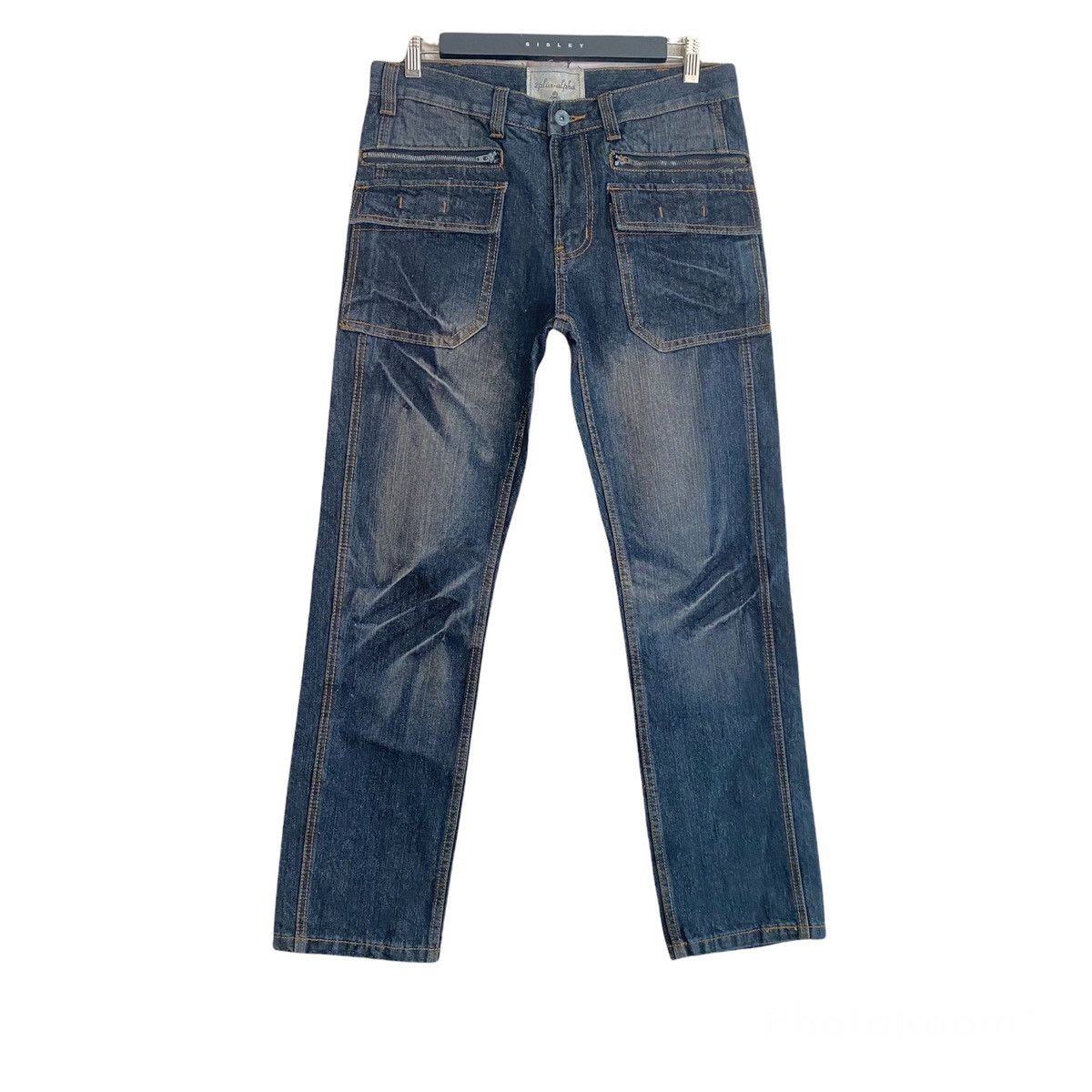 Japanese Brand Japanese Brand 2PLUS ALPHA Denim Bush Pants 6pocket Size US 32 / EU 48 - 1 Thumbnail