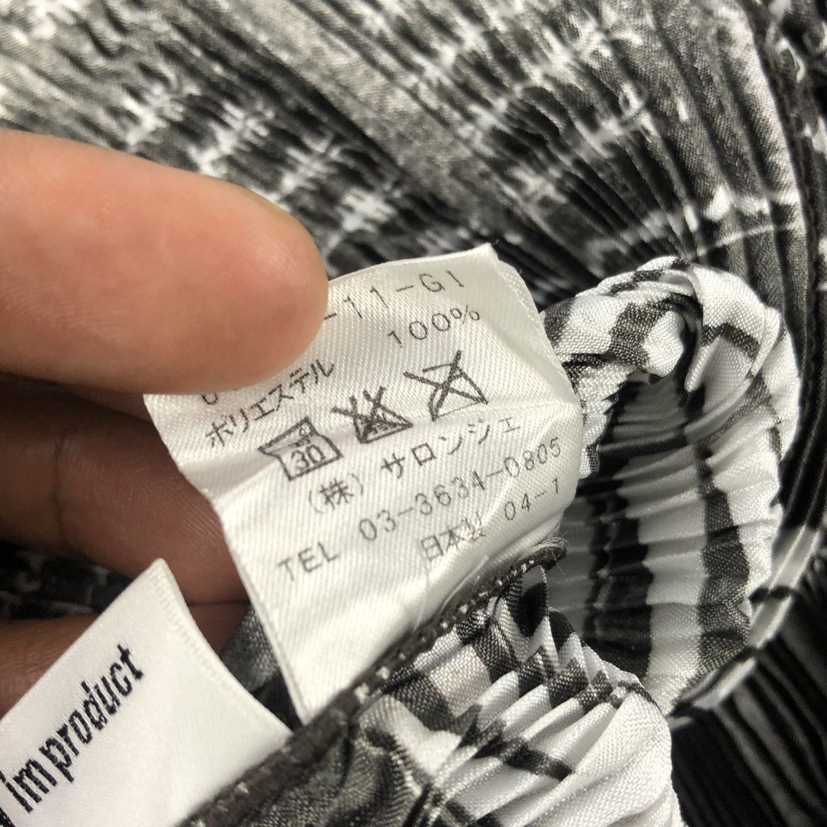 Pleats Please Issey Miyake RARE🔥1980s Issey Miyake Pleats Please Aztec Apron Size S / US 4 / IT 40 - 12 Thumbnail
