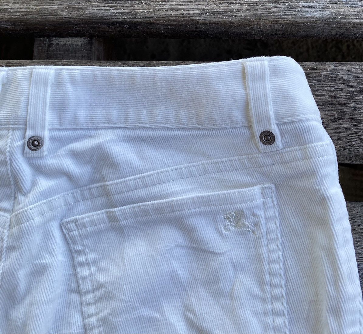 Burberry Burberry London Denim Corduroy Pants Made in Japan Size US 29 - 8 Thumbnail