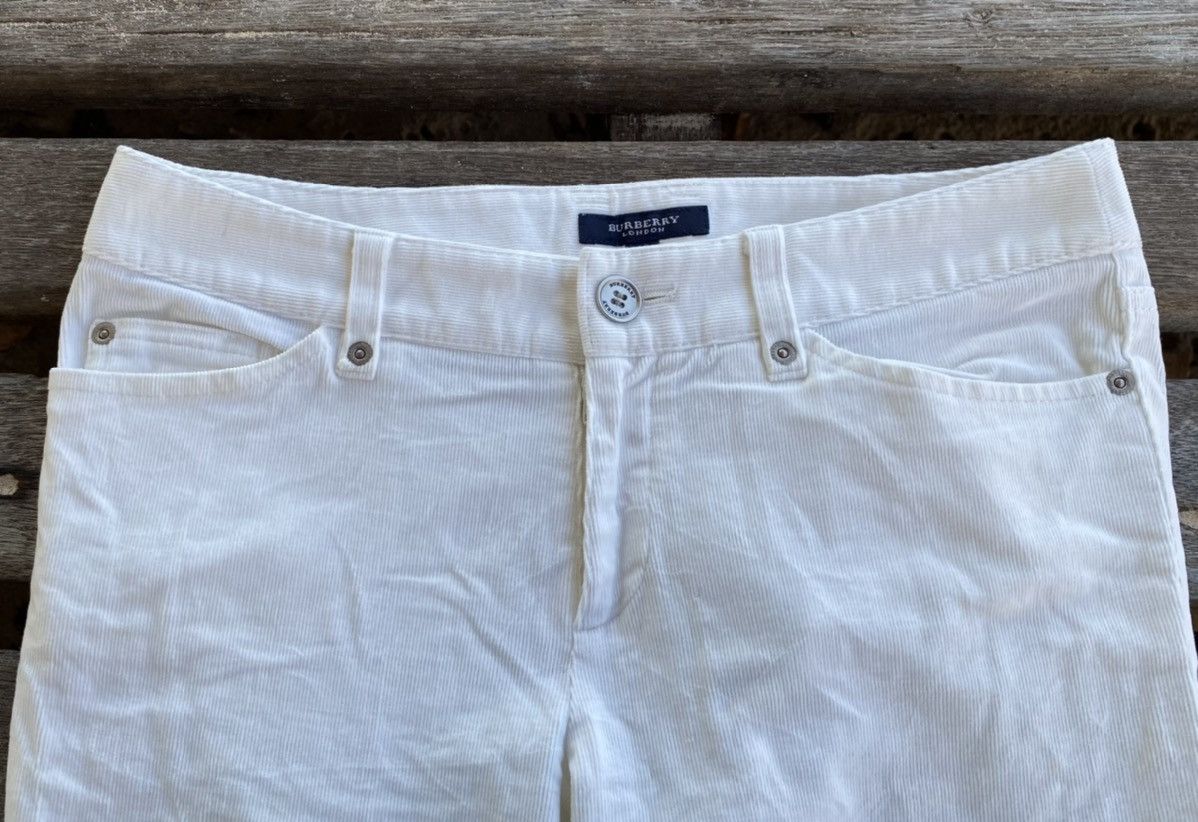 Burberry Burberry London Denim Corduroy Pants Made in Japan Size US 29 - 2 Thumbnail