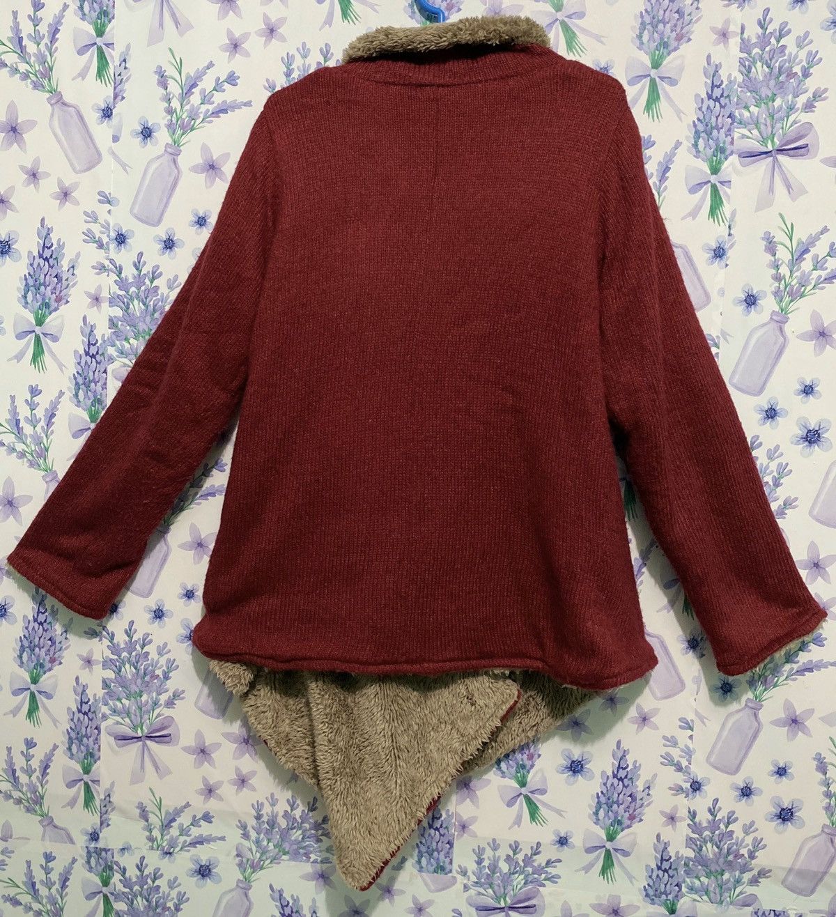 Designer × Japanese Brand × Other Style & Me Fleece Lined Sweater Cardigan Jacket Size US M / EU 48-50 / 2 - 2 Thumbnail