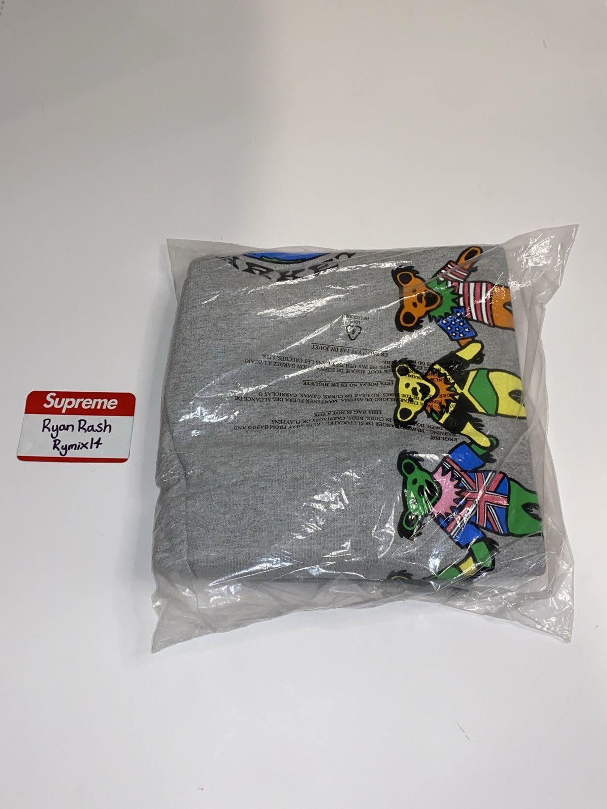 Grateful Dead × Market Chinatown Market Grateful Dead Coexist Sweatpants Gray Size US 33 - 4 Thumbnail