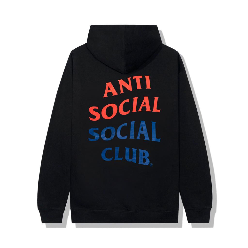 Anti Social Social Club ASSC x Case Study Flag Black Hoodie Anti 