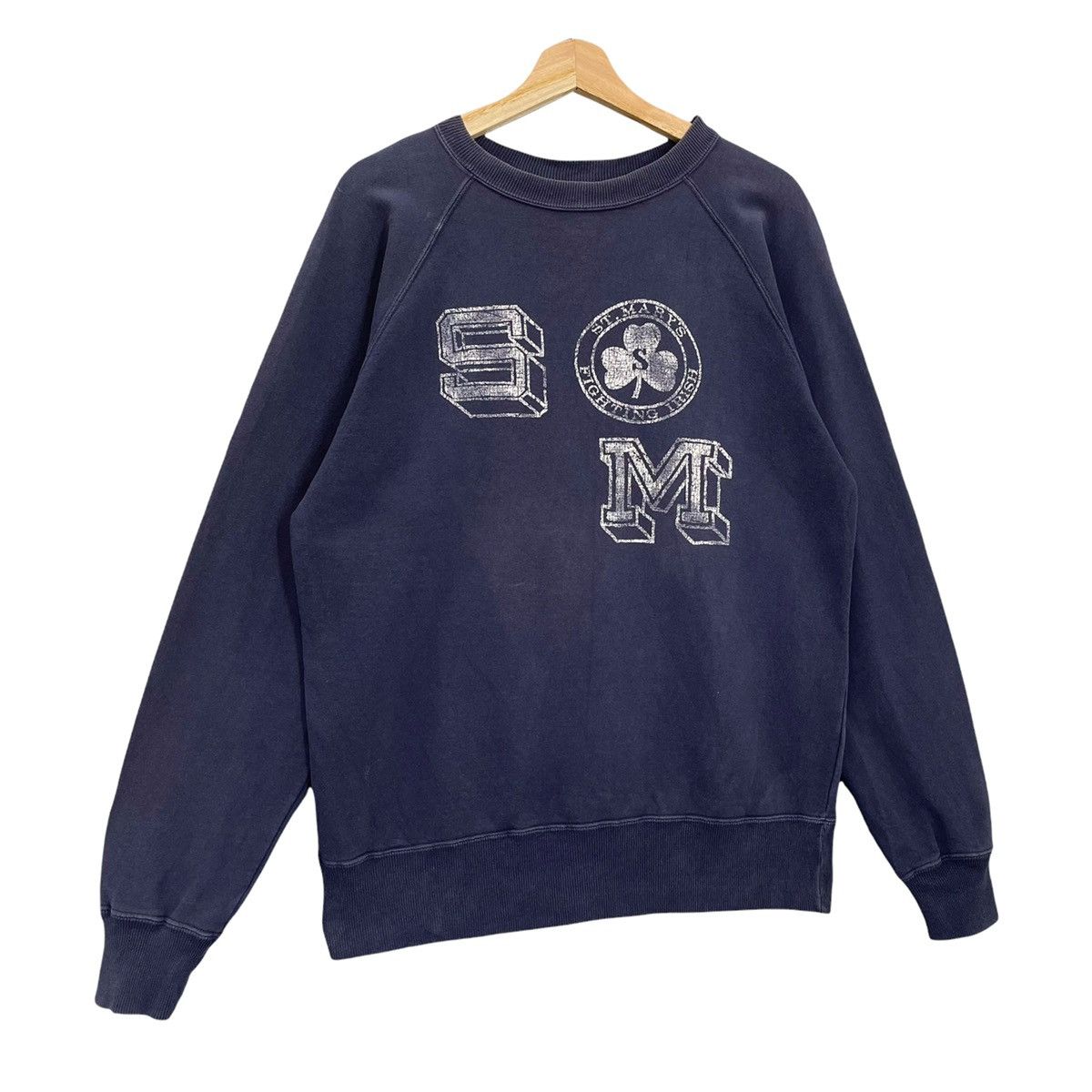 Japanese Brand 90s Cheswick St Mary's Fighting Irish Crew neck Sweatshirt M Size US M / EU 48-50 / 2 - 2 Thumbnail