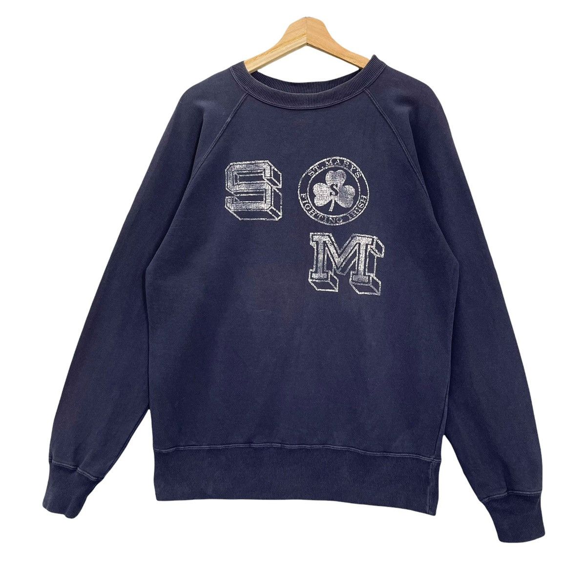 Japanese Brand 90s Cheswick St Mary's Fighting Irish Crew neck Sweatshirt M Size US M / EU 48-50 / 2 - 3 Thumbnail