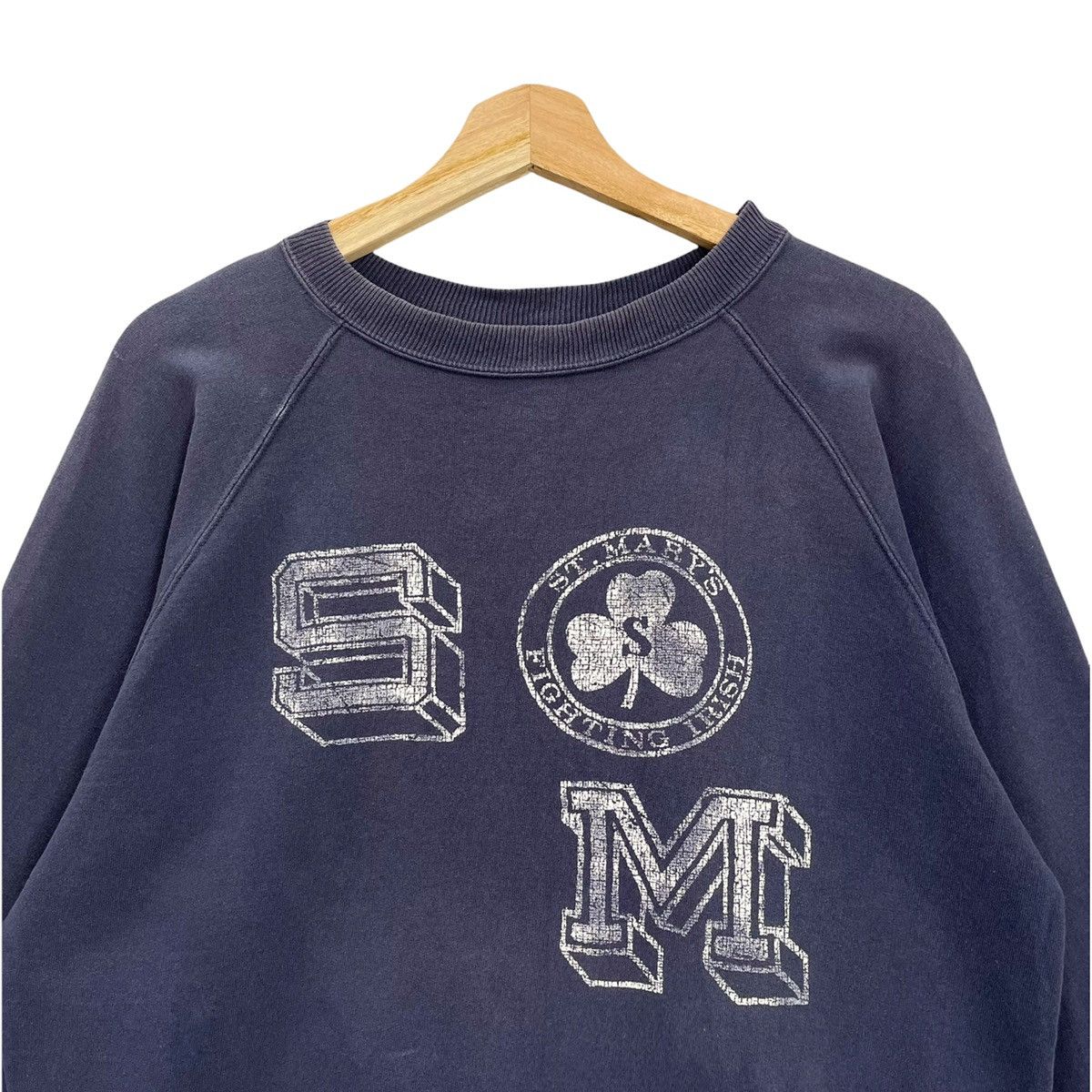 Japanese Brand 90s Cheswick St Mary's Fighting Irish Crew neck Sweatshirt M Size US M / EU 48-50 / 2 - 4 Thumbnail