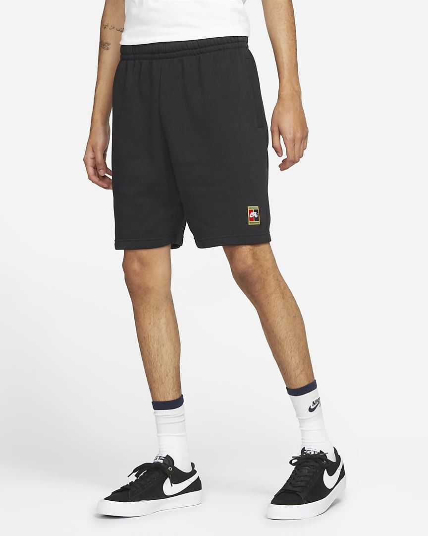 Nike Nike SB Fleece Graphic Skate Shorts Black 2XLARGE Size US 44 / EU 60 - 2 Thumbnail