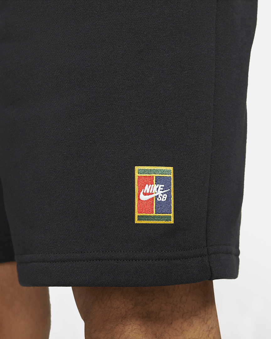Nike Nike SB Fleece Graphic Skate Shorts Black 2XLARGE Size US 44 / EU 60 - 1 Thumbnail