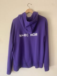 M+RC NOIR 】Neon Spray Bleeched Hoodie-