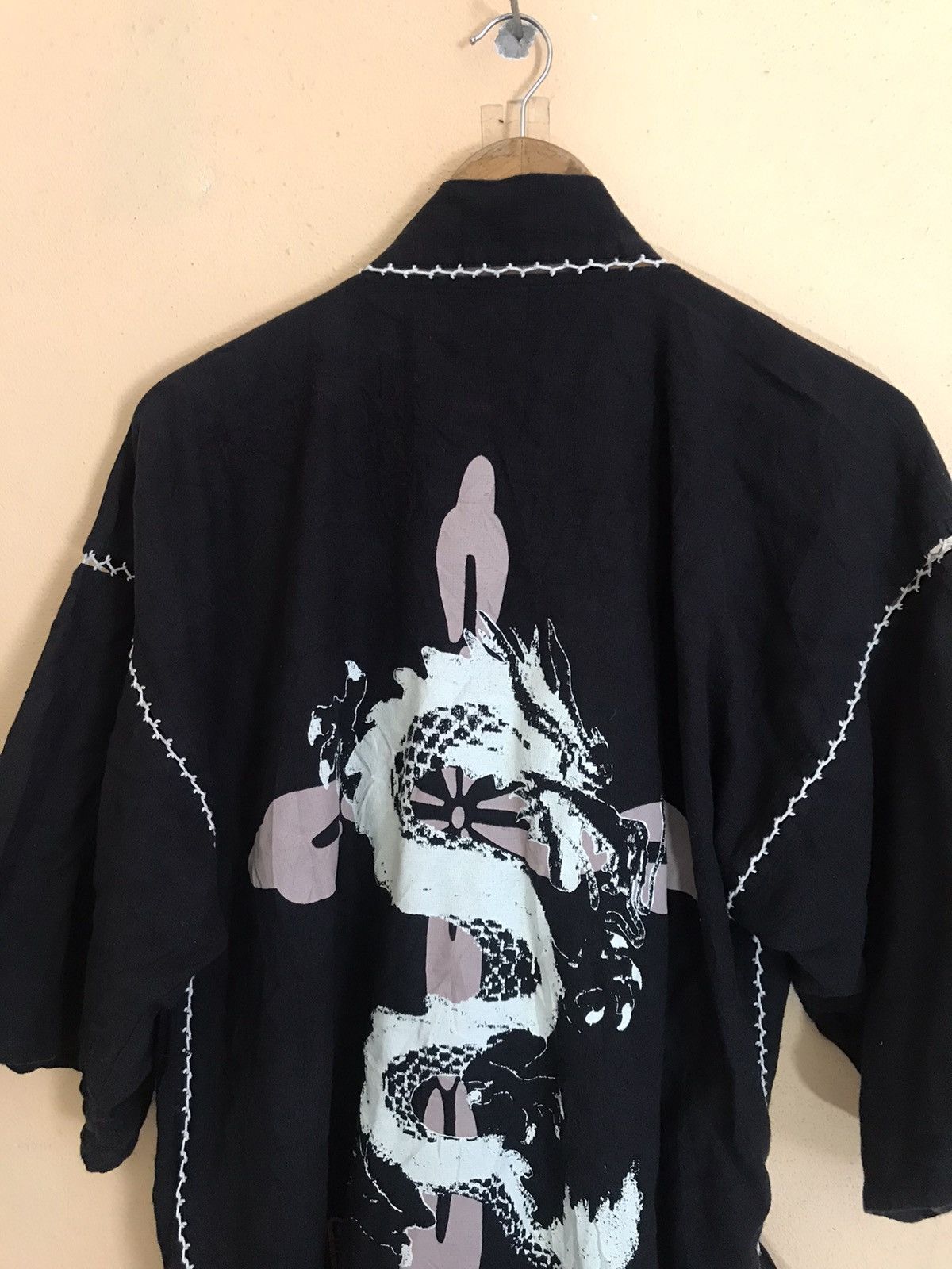 Japanese Brand RARE KIMONO JAPAN DRAGON JACKET SAMURAI JAPAN STYLE Size US L / EU 52-54 / 3 - 5 Thumbnail