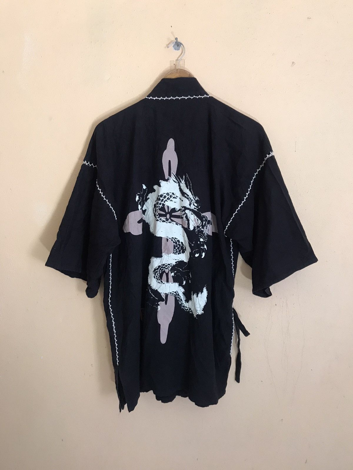 Japanese Brand RARE KIMONO JAPAN DRAGON JACKET SAMURAI JAPAN STYLE Size US L / EU 52-54 / 3 - 2 Thumbnail