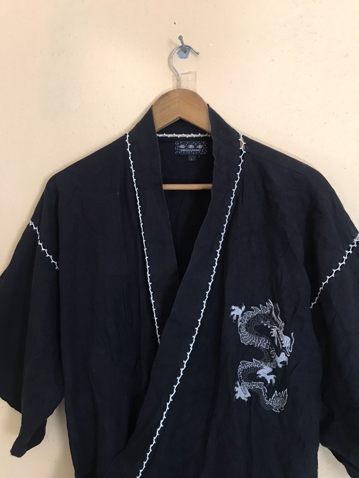 Japanese Brand RARE KIMONO JAPAN DRAGON JACKET SAMURAI JAPAN STYLE Size US L / EU 52-54 / 3 - 7 Thumbnail