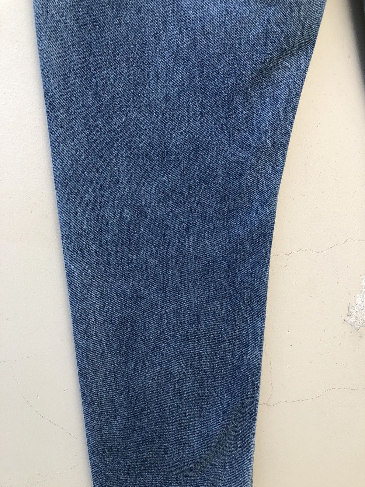 Levi's Vintage 80s Levi’s 501 Jeans Ageing Faded Blue Denim 524 Size US 33 - 12 Thumbnail