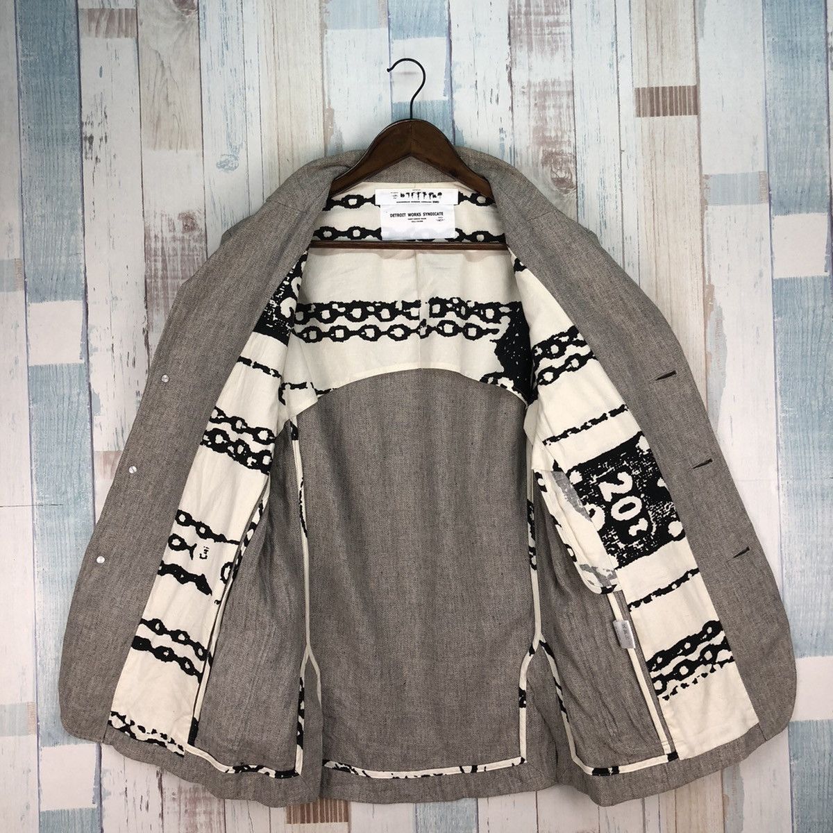 Japanese Brand × Vintage Vintage Detroit Work Syndicate Jacket Size US S / EU 44-46 / 1 - 3 Thumbnail