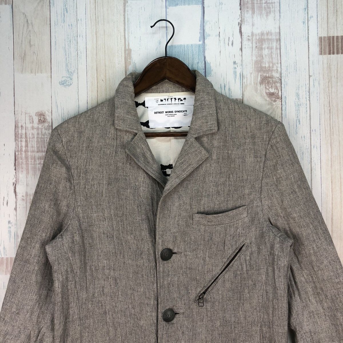 Japanese Brand × Vintage Vintage Detroit Work Syndicate Jacket Size US S / EU 44-46 / 1 - 4 Thumbnail