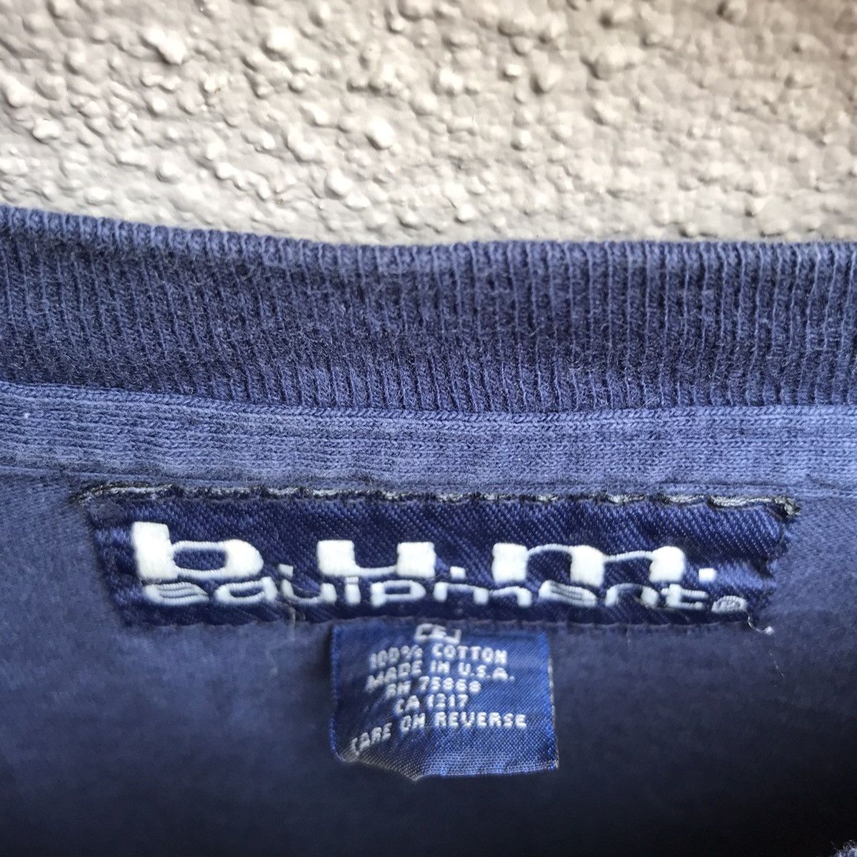 B.U.M Equipment Vintage BUM EQUIPMENT biglogo tee spellout Size US XL / EU 56 / 4 - 4 Thumbnail