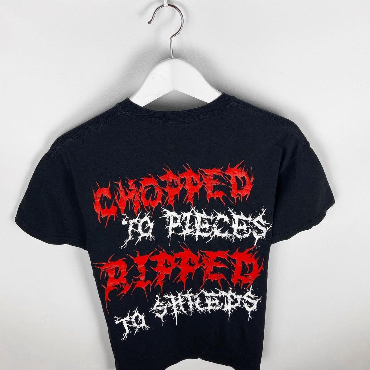 Band Tees Vintage 00s Alestorm Chopped In pieces Ripped to shreds tee Size US L / EU 52-54 / 3 - 4 Thumbnail