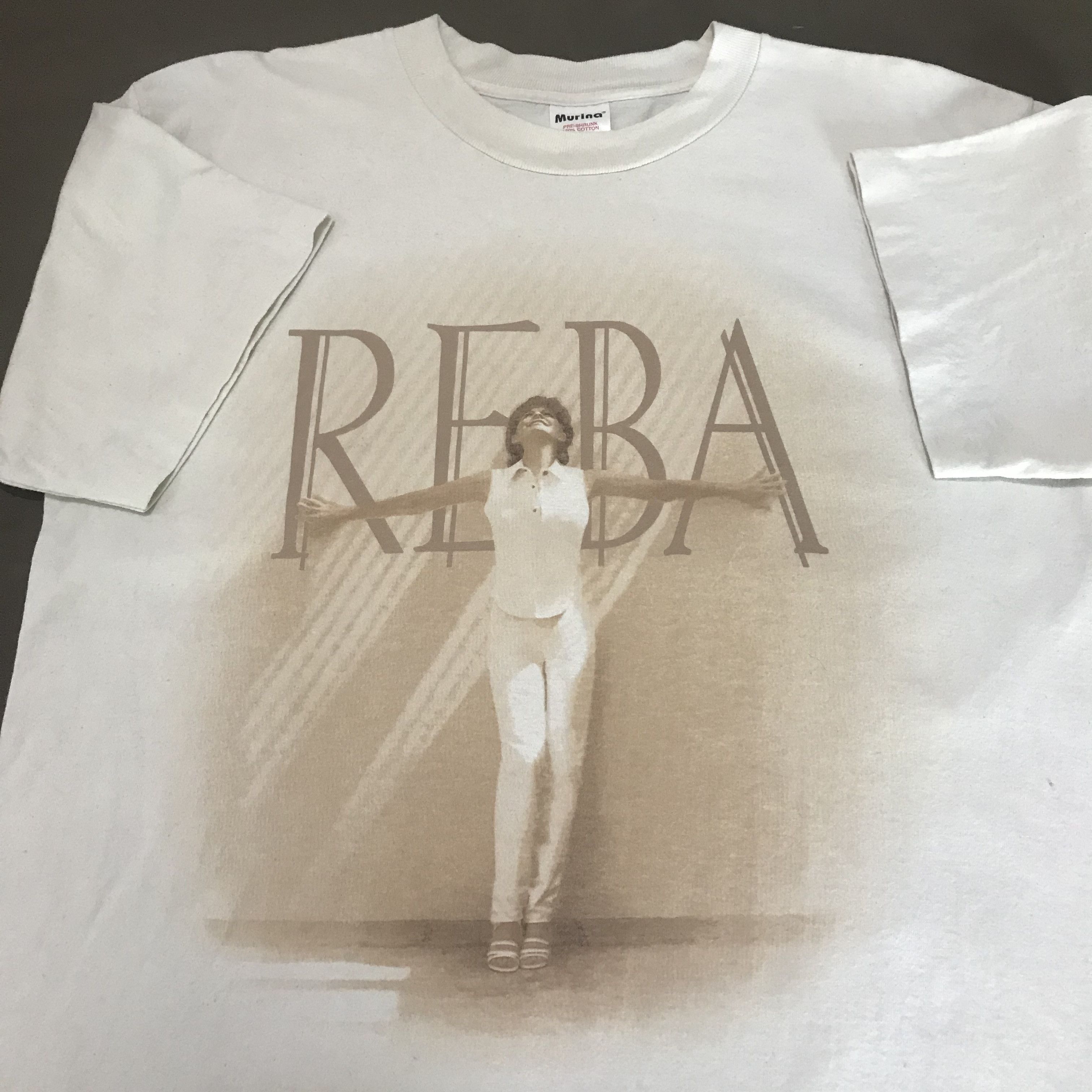 Band Tees × Vintage Vintage 90s 1997 Reba Promo Tee Country music Size US L / EU 52-54 / 3 - 1 Thumbnail