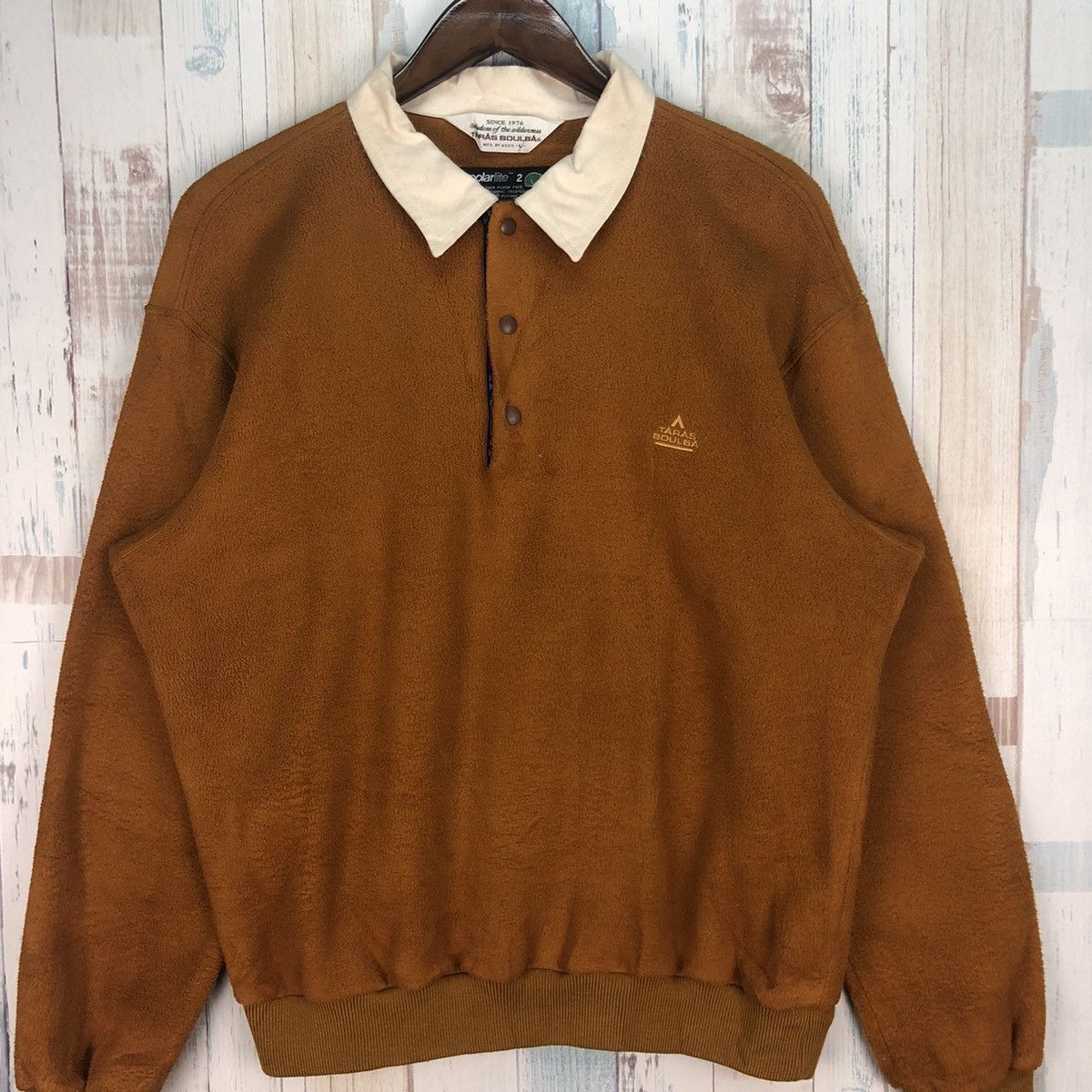 Japanese Brand × Vintage Vintage Taras Boulba Snap Button Fleece Size US L / EU 52-54 / 3 - 3 Thumbnail